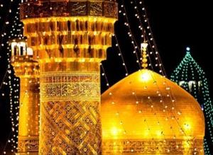 جشن شب میلاد امام محمد باقر(ع) در حرم مطهر رضوی برگزار شد