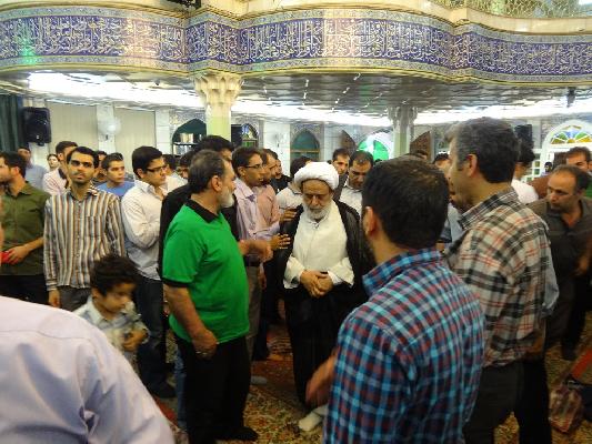 گزارش تصویری / شب دوم سخنرانی استاد انصاریان درحسینیه همدانی ها