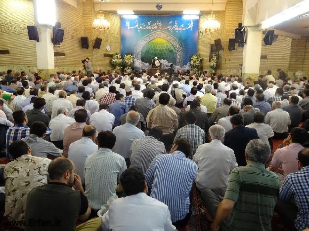 گزارش تصویری / سخنرانی استاد انصاریان در روز ولادت حضرت امام حسن مجتبی(ع) در مسجد امیر