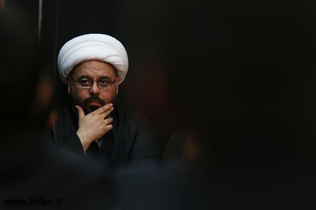 گزارش تصویری/ مراسم شهادت حضرت جواد الائمه با سخنرانی استاد انصاریان در بیت حضرت آیت الله وحید خراسانی 