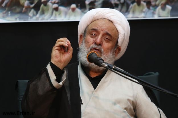 گزارش تصویری/ مراسم شهادت حضرت جواد الائمه با سخنرانی استاد انصاریان در بیت حضرت آیت الله وحید خراسانی 