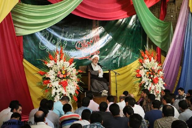 گزارش تصویری/ جشن عید غدیر در مسجد حضرت امیر(ع) با سخنرانی استاد حسین انصاریان