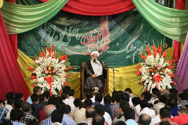 گزارش تصویری/ جشن عید غدیر در مسجد حضرت امیر(ع) با سخنرانی استاد حسین انصاریان