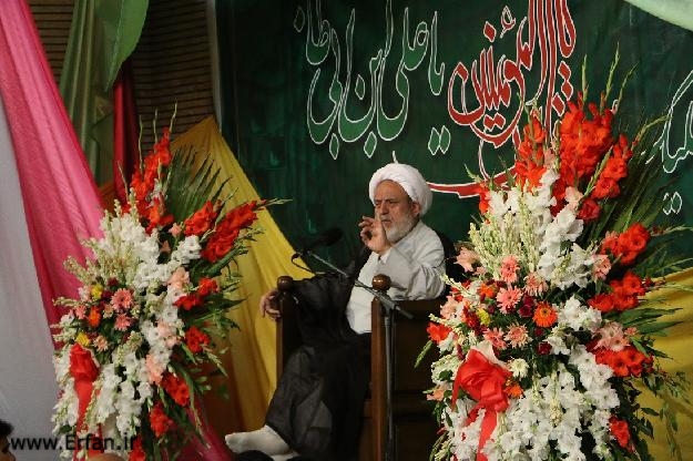 گزارش تصویری/ جشن عید غدیر در مسجد حضرت امیر(ع) با سخنرانی استاد حسین انصاریان