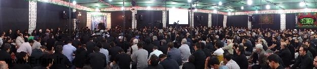 گزارش تصویری / حسینیه صاحب الزمان (عج) با سخنرانی استاد انصاریان/ مراسم شب سوم محرم 