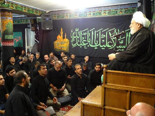 دهه اول محرم 94 حسینیه آیت الله علوی تهرانی سخنرانی دهم