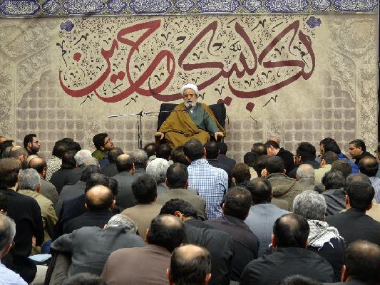 تهران حسینیه هدایت دهه سوم محرم سخنرانی دوم