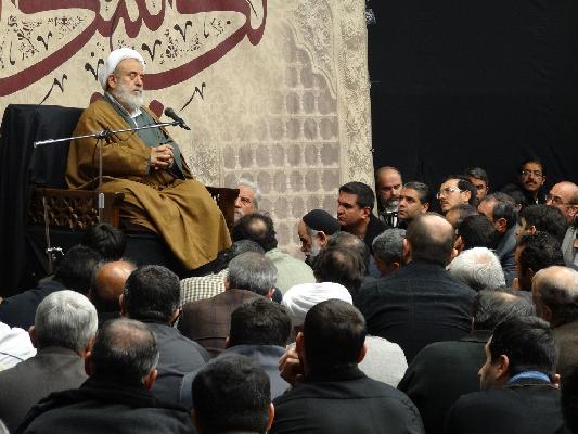 تهران حسینیه هدایت دهه سوم محرم سخنرانی چهارم