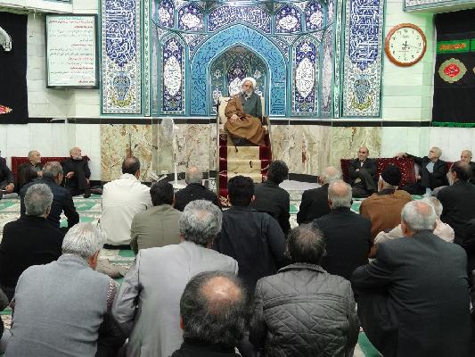 تهران مسجد رسول اکرم دهه سوم محرم 94 سخنرانی دوم