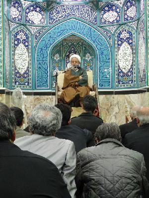 تهران مسجد هدایت بازار دهه سوم محرم سخنرانی اول