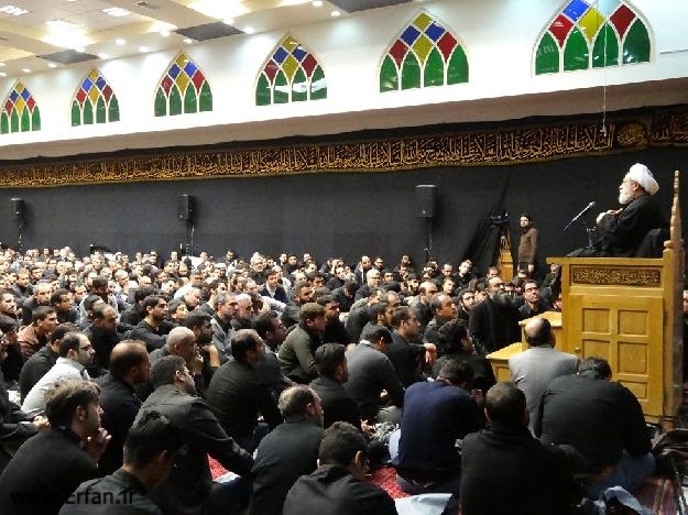 گزارش تصویری / سخنرانی استاد انصاریان در حسینیه هدایت تهران