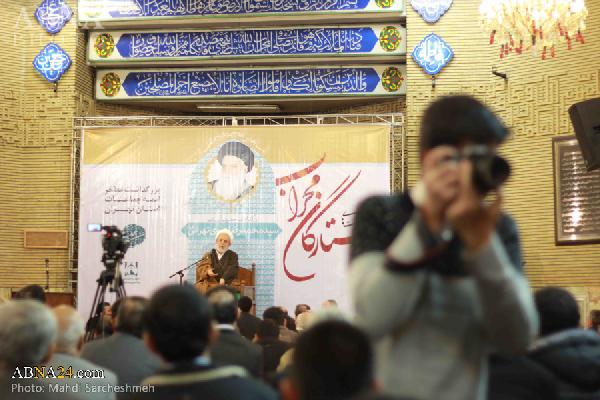 گزارش تصویری/ با سخنرانی استاد انصاریان  چهاردهمین همایش «ستارگان محراب» برگزار شد