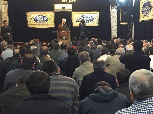 تهران حسینیه نوباوگان قنات آباد - جمادی الاول 94 دهه اول فاطمیه سخنرانی دهم