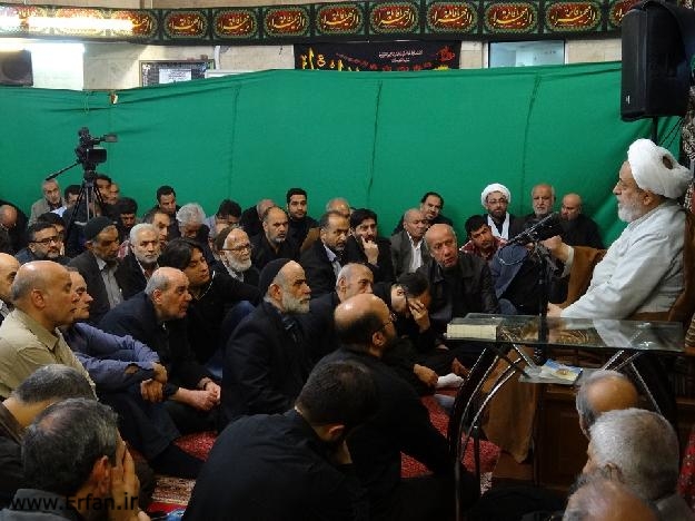 گزارش تصویری / سخنرانی استاد انصاریان در مسجد محمدی - تهران 