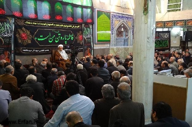 گزارش تصویری / سخنرانی استاد انصاریان در مسجد محمدی - تهران 