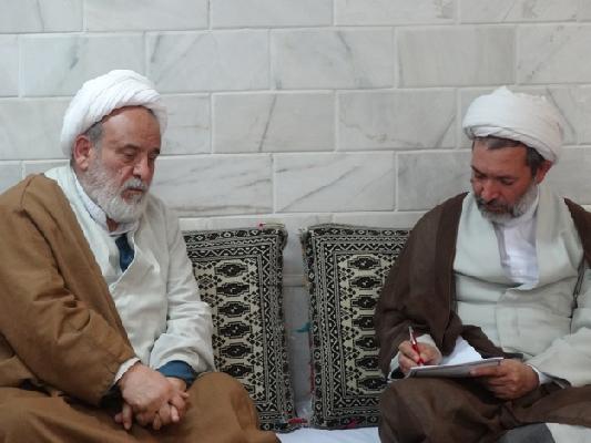 گفت‌وگوی صمیمی معاون بین‌الملل حوزه‌های علمیه با حضرت استاد انصاریان