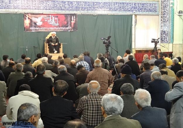 گزارش تصویری/ سخنرانی حضرت استاد انصاریان در حسینیه همدانی ها