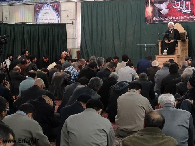 گزارش تصویری/ سخنرانی حضرت استاد انصاریان در حسینیه همدانی ها