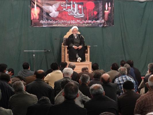 تهران حسینیه همدانیها دهه اول رجب 95 سخنرانی چهارم
