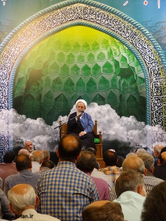 گزارش تصویری/سخنرانی استاد انصاریان در مسجد حضرت امیر (ع) رمضان 1395 