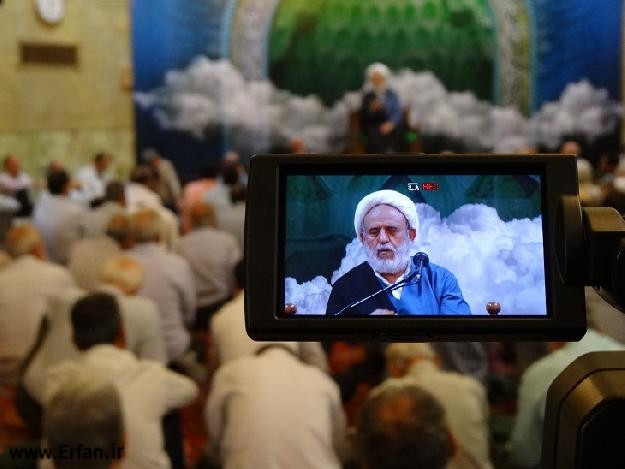گزارش تصویری/سخنرانی استاد انصاریان در مسجد حضرت امیر (ع) رمضان 1395 