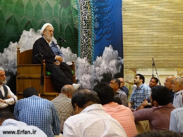 گزارش تصویری/سخنرانی استاد انصاریان در مسجد حضرت امیر (ع) رمضان 1395 