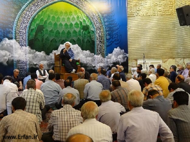 گزارش تصویری/سخنرانی استاد انصاریان در مسجد حضرت امیر (ع) رمضان 1395 