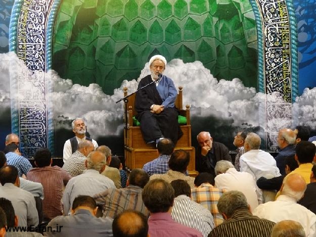 گزارش تصویری/سخنرانی استاد انصاریان در مسجد حضرت امیر (ع) رمضان 1395 