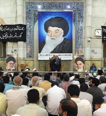 گزارش تصویری/ سالگرد آیت الله بروجردی با سخنرانی استاد انصاریان