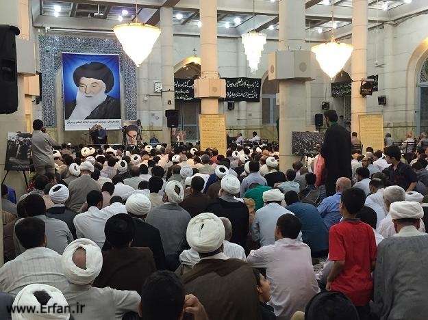 گزارش تصویری/ سالگرد آیت الله بروجردی با سخنرانی استاد انصاریان