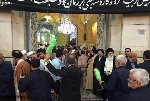 گزارش تصویری/ سالگرد آیت الله بروجردی با سخنرانی استاد انصاریان