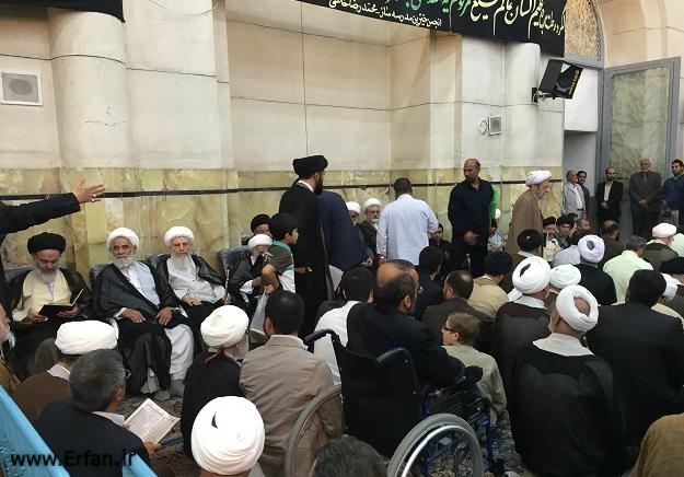 گزارش تصویری/ سالگرد آیت الله بروجردی با سخنرانی استاد انصاریان