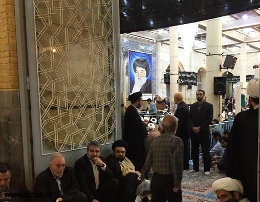 گزارش تصویری/ سالگرد آیت الله بروجردی با سخنرانی استاد انصاریان
