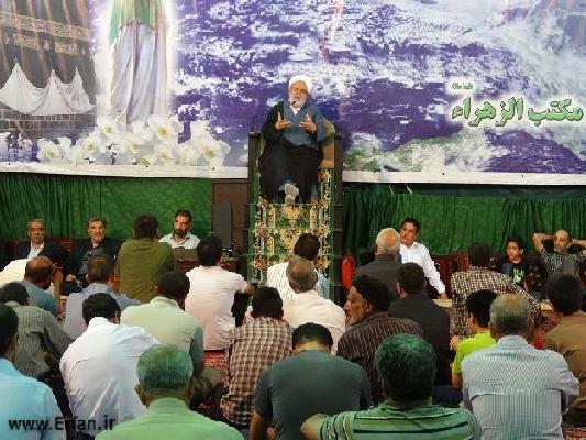 مشهد مکتب الزهرا سخنرانی اول