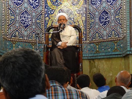 مشهد حسینیه همدانیها سخنرانی دهم
