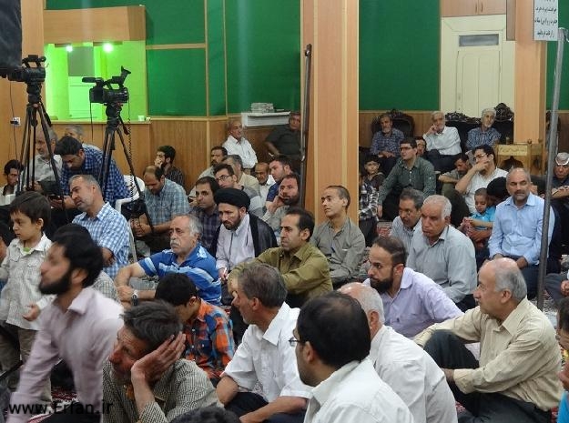 گزارش تصویری/ سخنرانی استاد انصاریان در بیت الاحزان اصفهان