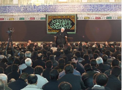 تهران/ حسینیه مرحوم آیت الله علوی/ دهۀ اوّل محرم/ پاییز 1395هـ.ش. سخنرانی اول