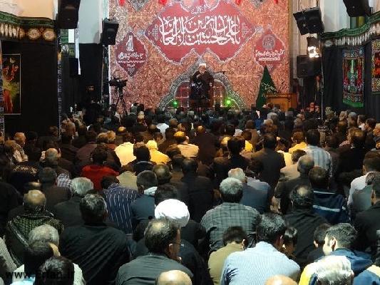 شهر ری آستان امامزاده ابوالحسن دهه سوم محرم 95 سخنرانی پنجم
