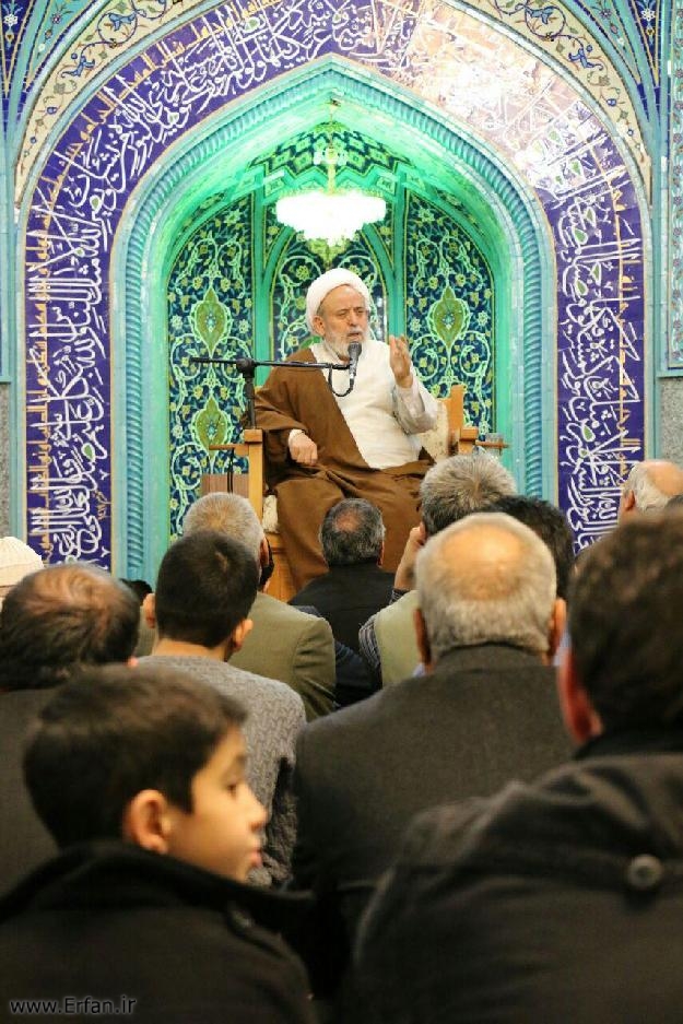 گزارش تصویری/ سخنرانی استاد انصاریان در مسجد شهید بهشتی - تهران
