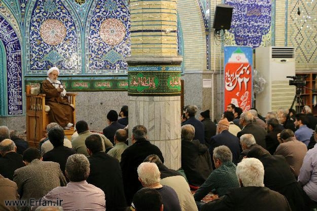گزارش تصویری/ سخنرانی استاد انصاریان در مسجد شهید بهشتی - تهران