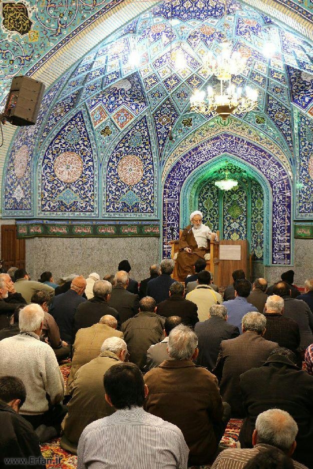 گزارش تصویری/ سخنرانی استاد انصاریان در مسجد شهید بهشتی - تهران