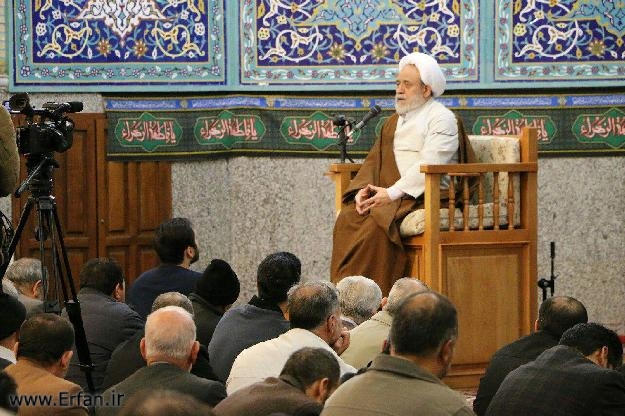 گزارش تصویری/ سخنرانی استاد انصاریان در مسجد شهید بهشتی - تهران