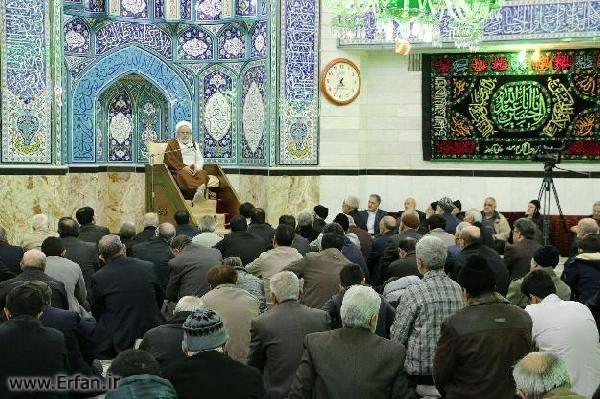 تهران مسجد رسول اکرم دههٔ اوّل جمادی‌الاوّل 1395 سخنرانی ششم