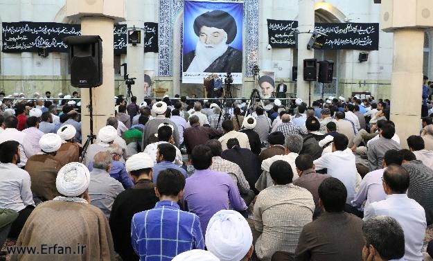 استاد انصاریان:  مرحوم آیت الله العظمی بروجردی (ره) همچون خورشید جهان را روشن کرد + عکس   