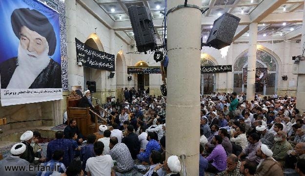 استاد انصاریان:  مرحوم آیت الله العظمی بروجردی (ره) همچون خورشید جهان را روشن کرد + عکس   