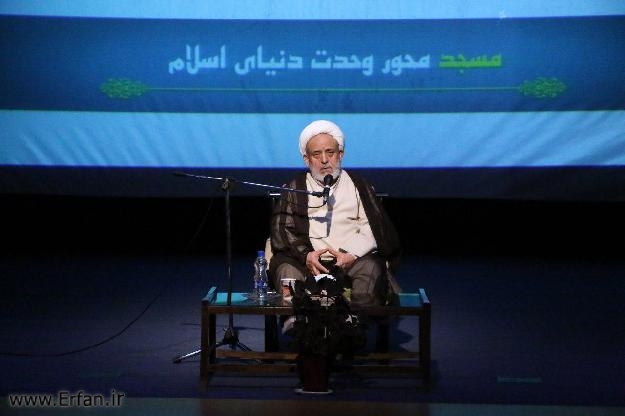 استاد انصاریان: باید انتشار انوار الهی از مساجد انجام شود/ اگر دیر بجنبیم مساجد را از ما می گیرند+عکس