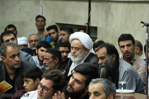 گزارش تصویری/ مراسم دعای عرفه حسینیه هدایت تهران 