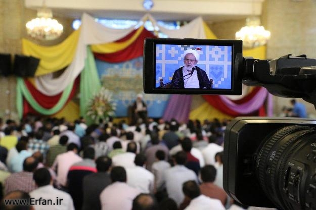 گزارش تصویری/ ویژه برنامه روز عید غدیر در مسجد حضرت امیر(ع) با سخنرانی استاد انصاریان