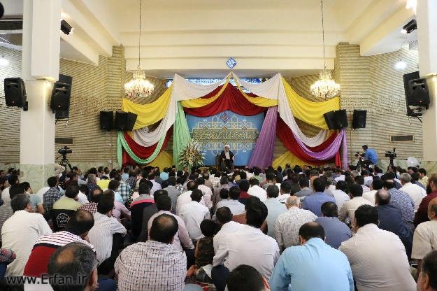 گزارش تصویری/ ویژه برنامه روز عید غدیر در مسجد حضرت امیر(ع) با سخنرانی استاد انصاریان