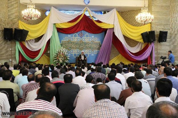 گزارش تصویری/ ویژه برنامه روز عید غدیر در مسجد حضرت امیر(ع) با سخنرانی استاد انصاریان